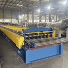 3 Composite Corrugated Metal Floor Decking Roll Forming Machine in the USA — photo 2