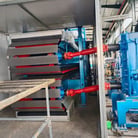 Cleanroom Rock Wool Sandwich Panel Production Line in Shaoxing City, China — photo 4