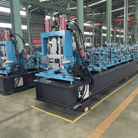 Light Gauge Auto Change Size C Z Steel Profile Metal Channel Roll Forming Purlin Making Machine in China — photo 3