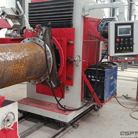 Slip-On Flange and Pipe Fast Fitting-Up Machine SFFUM (DN400-1600) | Qianshan, Shanghai, China — photo 1