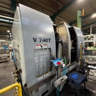 Used Doosan V740T Double CNC Vertical Turret Lathe | A.K. Machine Traders, Navi Mumbai, India — photo 1