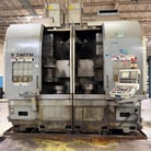 Centro de torneado vertical CNC de doble husillo Doosan V740TM usado | A.K. Machine Traders, Navi Mumbai, India — foto 1