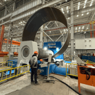 Wind Tower Plate Rolling Machine 260x4200 | EZHONG, Hubei, China — photo 1