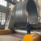 XW11S-160x3500 3-Roll Plate Rolling Machine | EZHONG, Hubei, China — photo 2