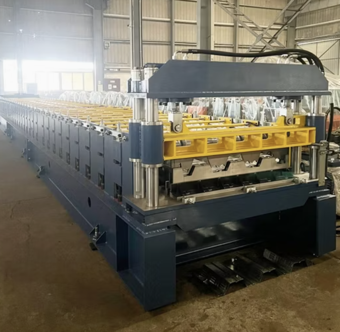 3 Composite Corrugated Metal Floor Decking Roll Forming Machine in the USA