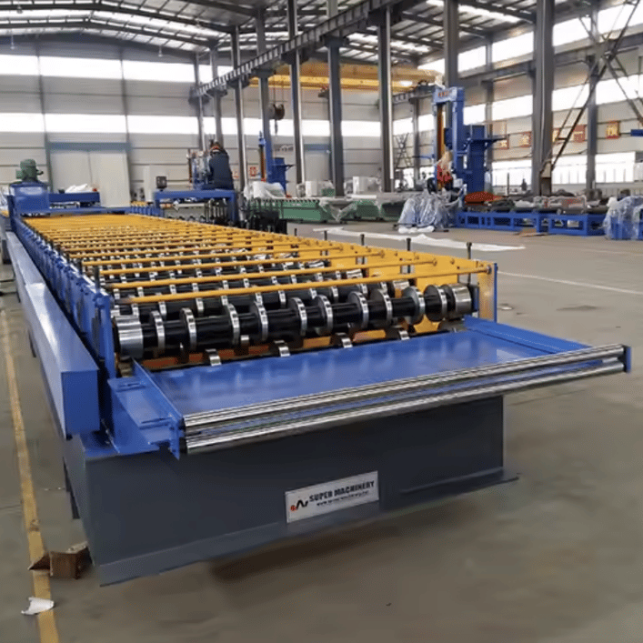 5 Rib Metal Roofing Sheet Roll Forming Machine China