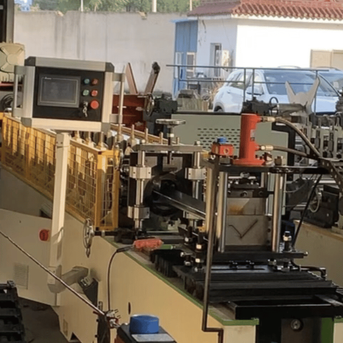 Aluminum Roof T-Style Drip Edge Roll Forming Machine California