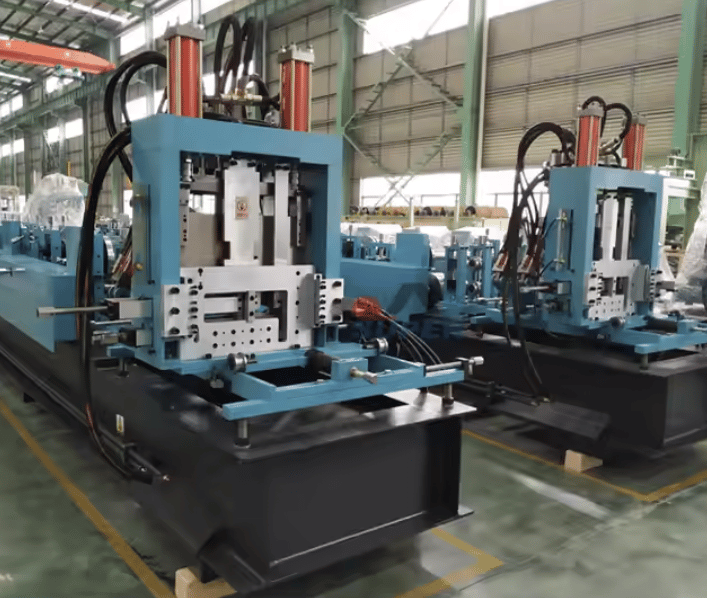 Automatic Interchangeable CZU Lipped Channel Purlin Roll Forming Machine in China