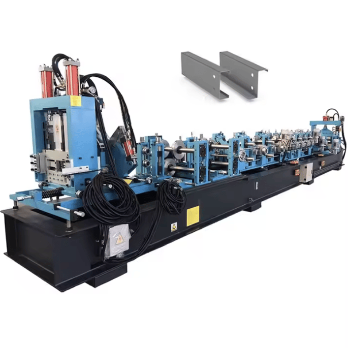 Automatic Z C U Purlin Roll Forming Machine in China