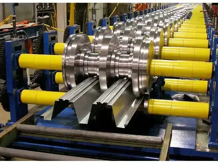 Bradbury Decking Roll Forming System in Kansas, USA