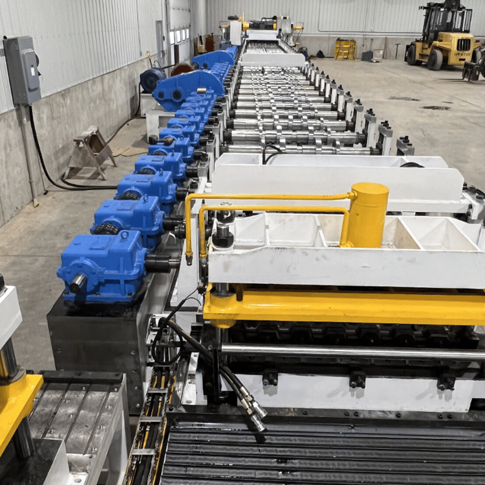 Cassette Type Roll Forming Machine Greece