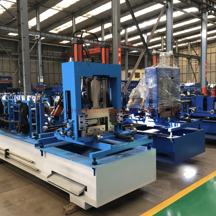 Changeable U Purlin Roll Forming Machine in Brazil