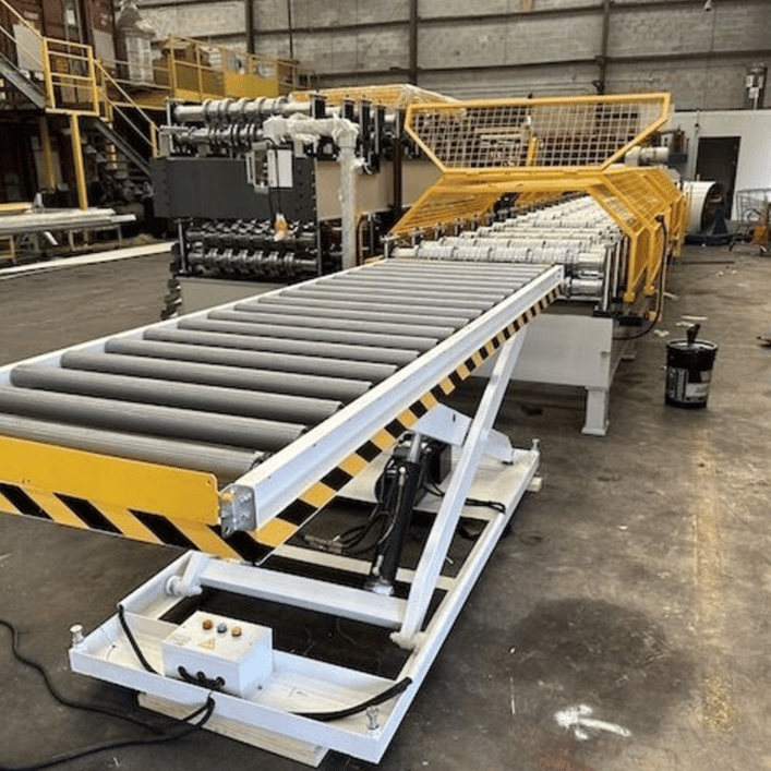 Cold Roll Forming Machine Run-Out Table Florida