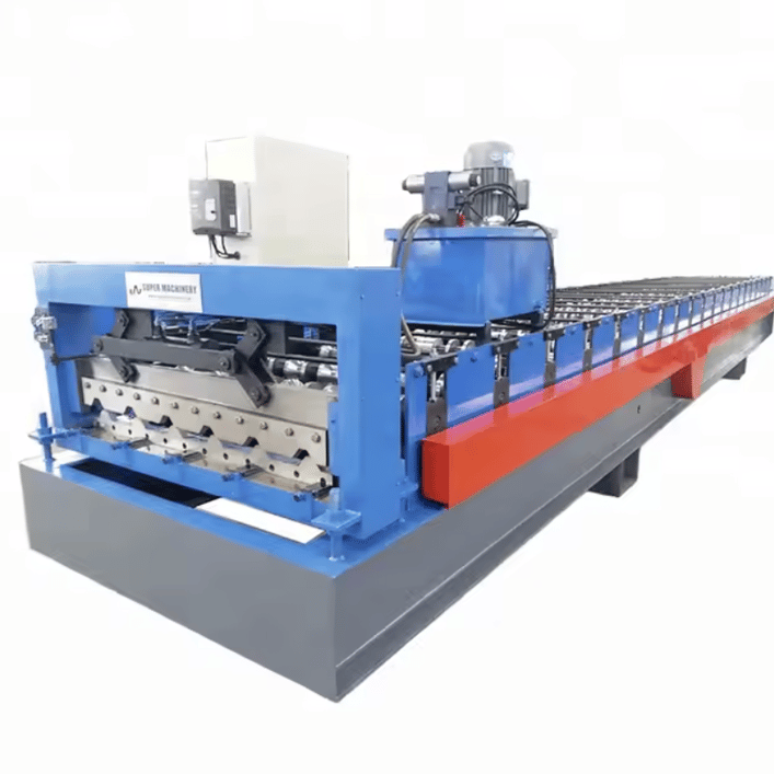 Colored AG and R Panel Roofing Sheet Metal Roll Forming Machine in China