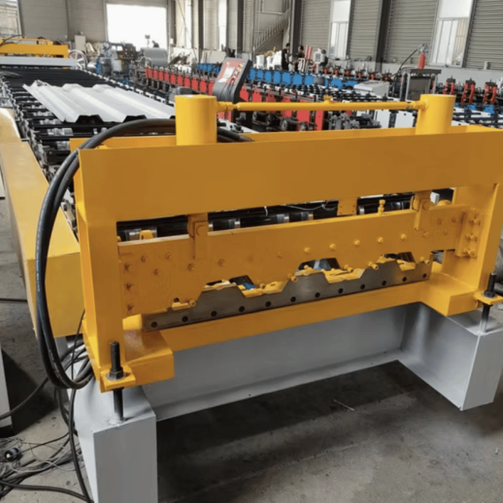 Composite Metal Deck Roll Forming Machine - Saudi Arabia