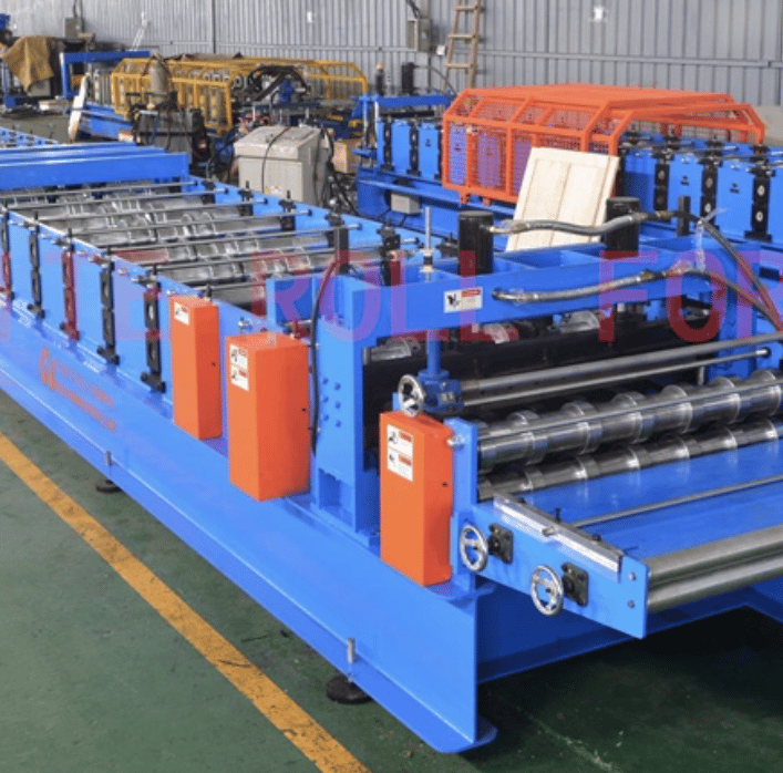 Deck Roll Forming Machine in Mexico