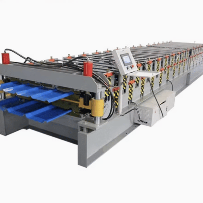 Double Roof Panel Roll Forming Machine in Costa Rica