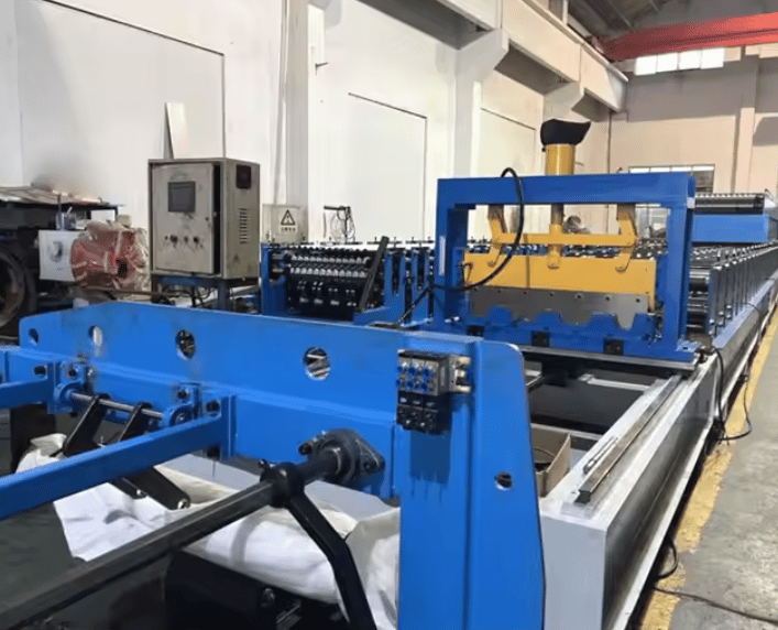 Dovetail Deck Roll Forming Machine – UAE