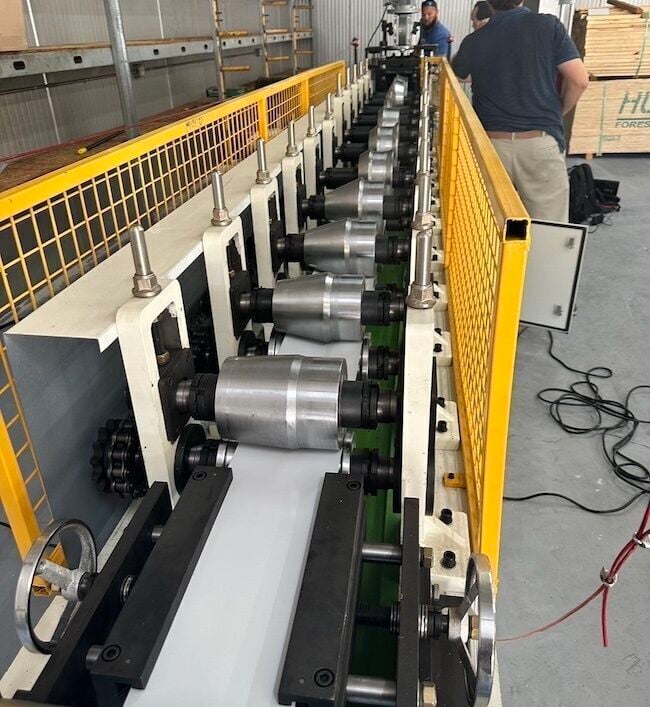 Drip Edge Flashing Roll Forming Machine, Orlando Florida USA