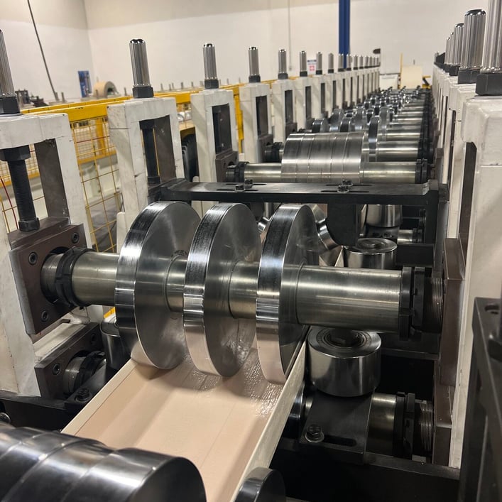 Fascia Roll Forming Machine in Orlando, Florida, USA