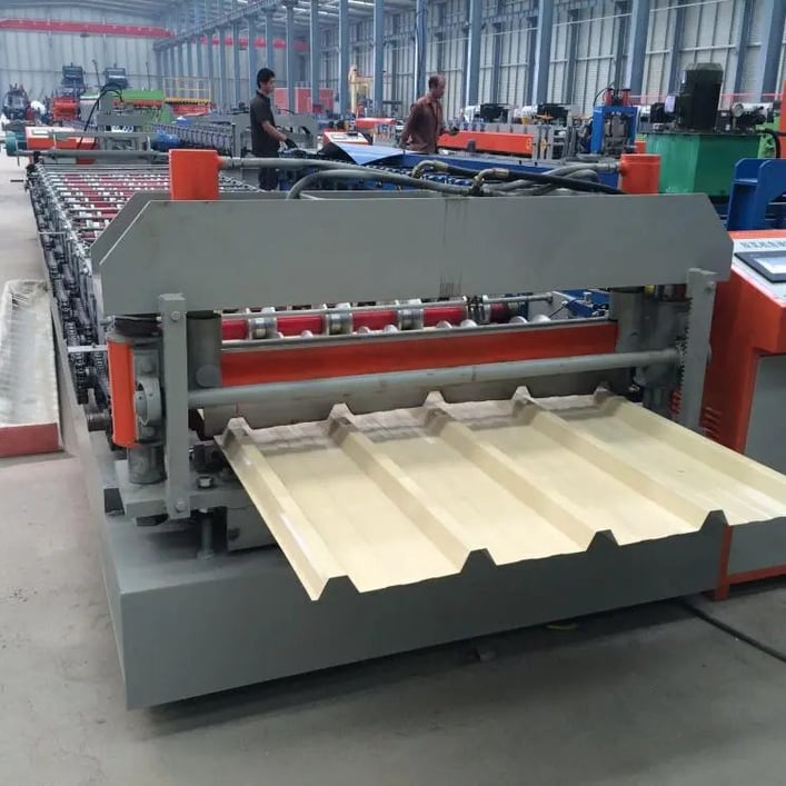 Full Automatic Roofing Sheet Roll Forming Machine in China