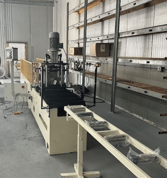 Galv Drip Edge 2" × 2" Roll Forming Machine California