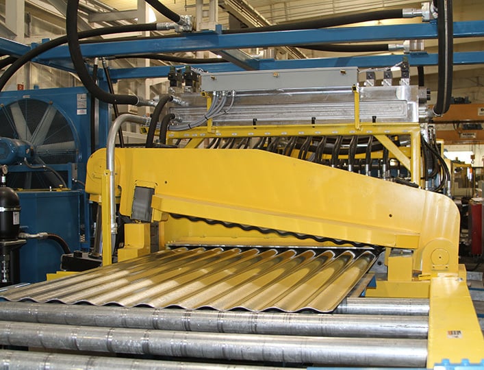 Grain Bin Sidewall Roll Forming Machine in Kansas, USA