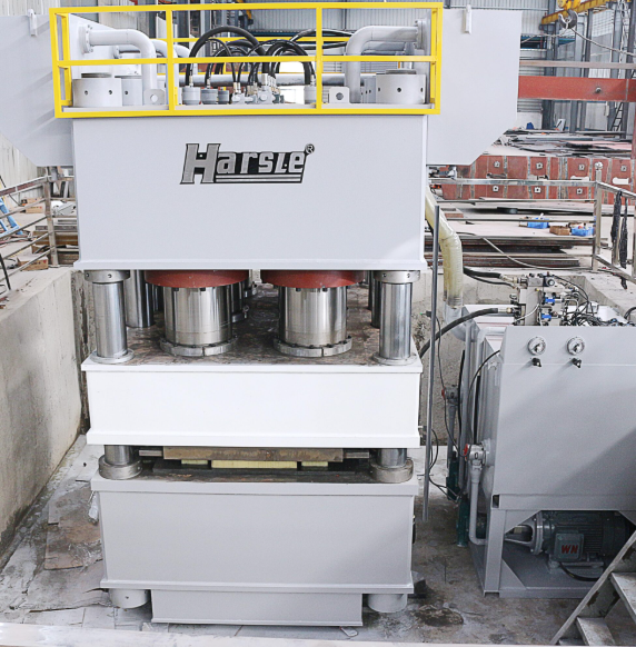 Harsle 3000t Door Embossing Machine