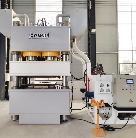 Harsle 500t Door Embossing Machine