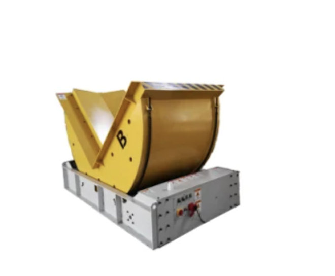 Hydraulic Steel Coil Upender Machine in Canada