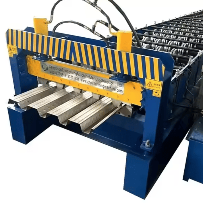Intermediate Rib Deck Roll Forming Machine – UAE