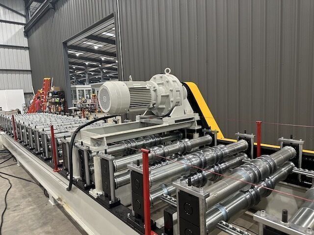 Inverted Form Deck Roll Forming Machine in the USA
