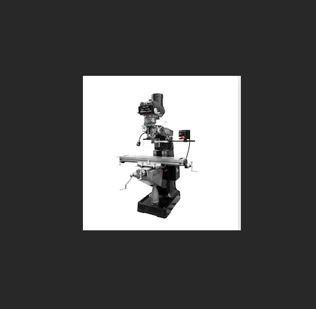 JET ETM-949 Mill with 3-Axis ACU-RITE 203 (Knee) DRO and Servo X, Y-Axis Powerfeeds USA
