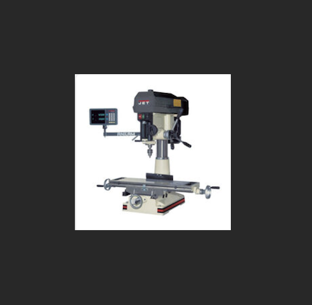 JET JMD-15 Milling/Drilling Machine with NEWALL C80 DRO Installed