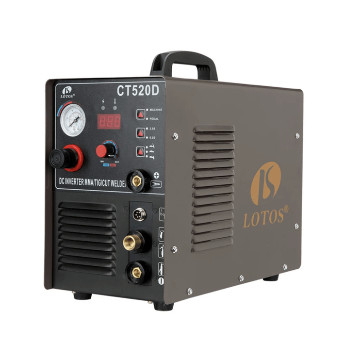 LOTOS CT520D Plasma Cutter, TIG Welder 3 in 1