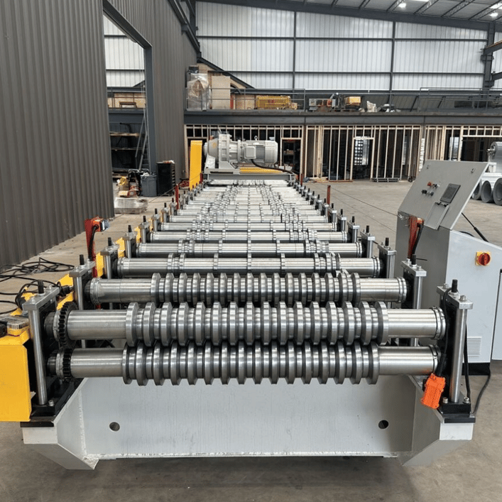 Metal Deck Roll Forming Machine in Michigan, United States