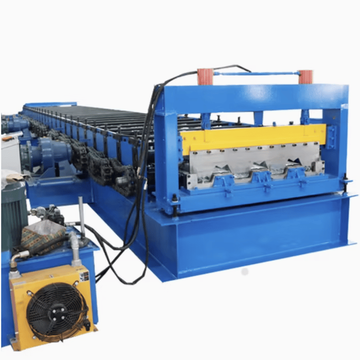 Metal Decking Floor System Roll Forming Machine - Saudi Arabia