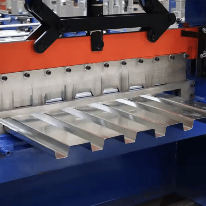 Metal Decking for Concrete Roll Forming Machine - Saudi Arabia