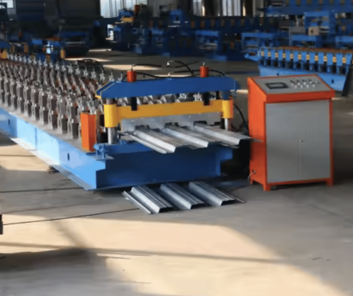 Metal Mezzanine Decking Roll Forming Machine – UAE