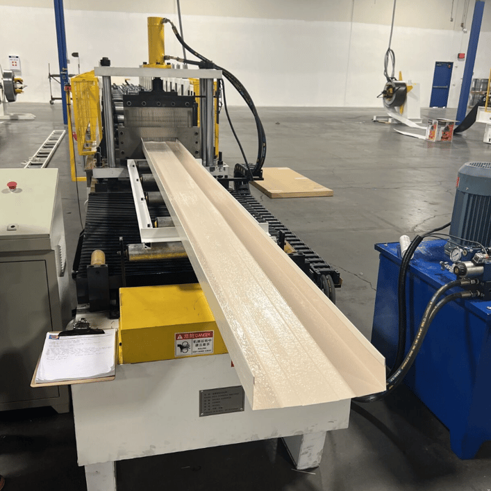 Metal Roof Fascia Cold Roll Forming Machine Florida