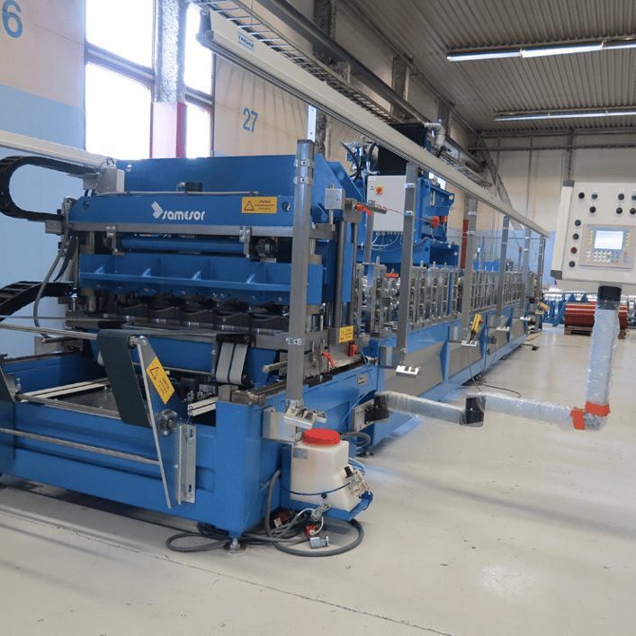 Metal Roof Roll Forming Machine in Kuopio, Finland