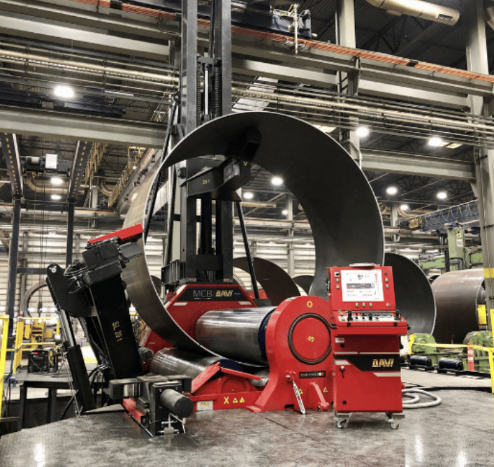 Onshore Wind Tower Rolling Solutions in Texas, USA