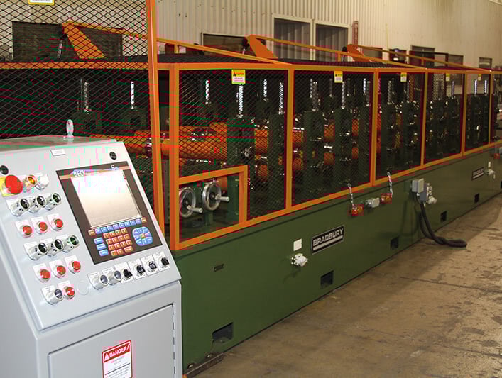 Pre-Cut with Flying Shear Roof Panel Roll Forming Machine in Kansas, USA