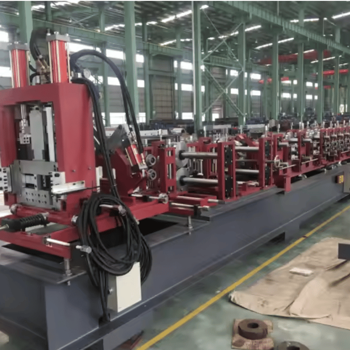 Pre Cutting Metal Purlin Roll Forming Machine in China