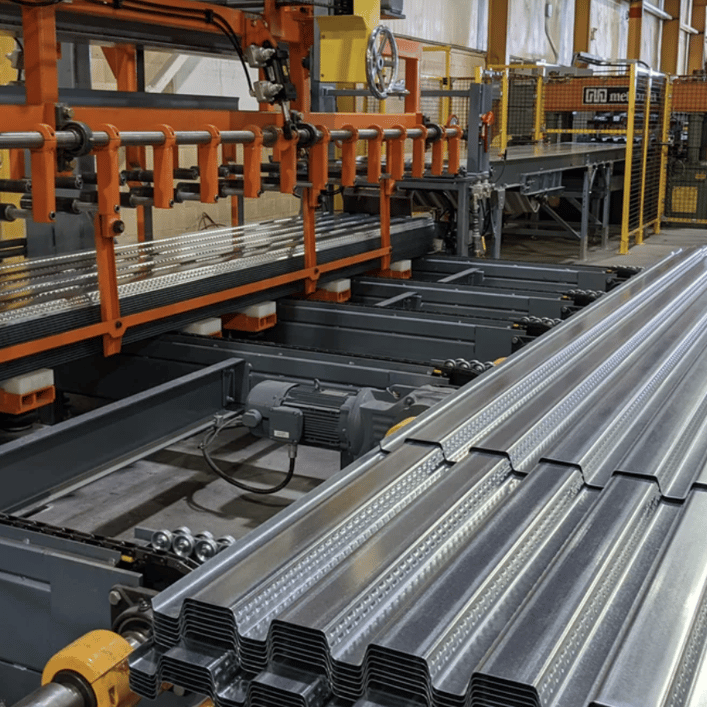 Roll Forming Deck Line in Ontario, Canada