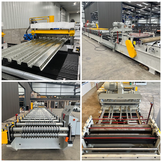 Roof Deck Roll Forming Machine Vancouver, Canada