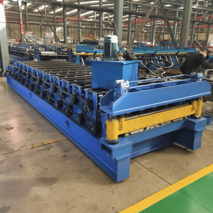 Roof Panel Roll Forming Machine in Mexico