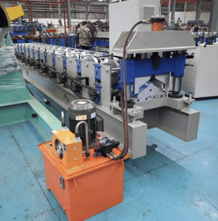 Roof Ridge Cap Roll Forming Machine in the USA