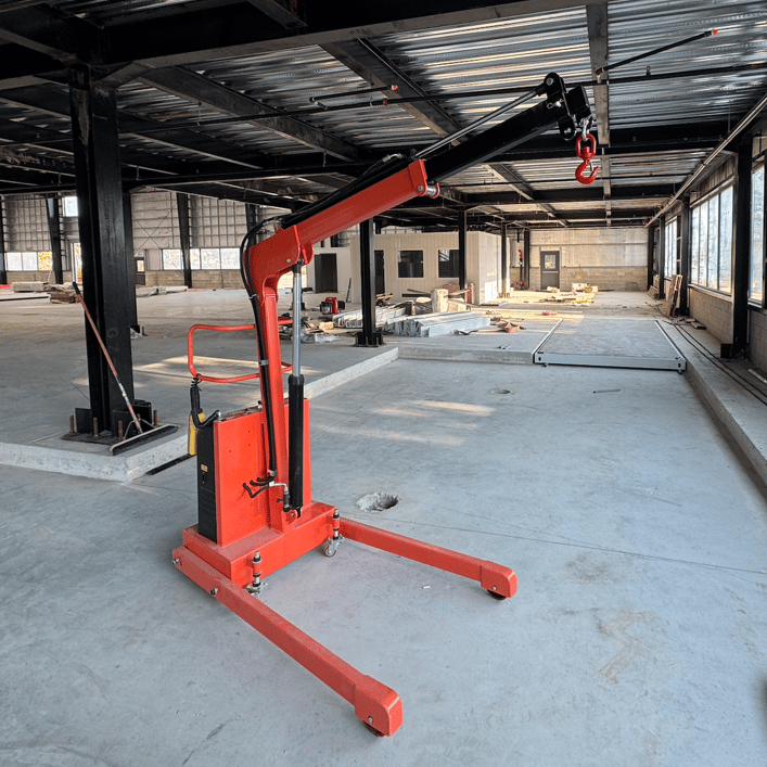 Semi-Electric Single Shop Crane 1000 kg London, UK