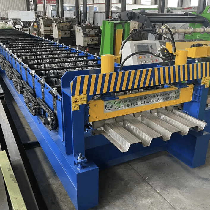 Steel Deck Roll Forming Machine in Nicaragua